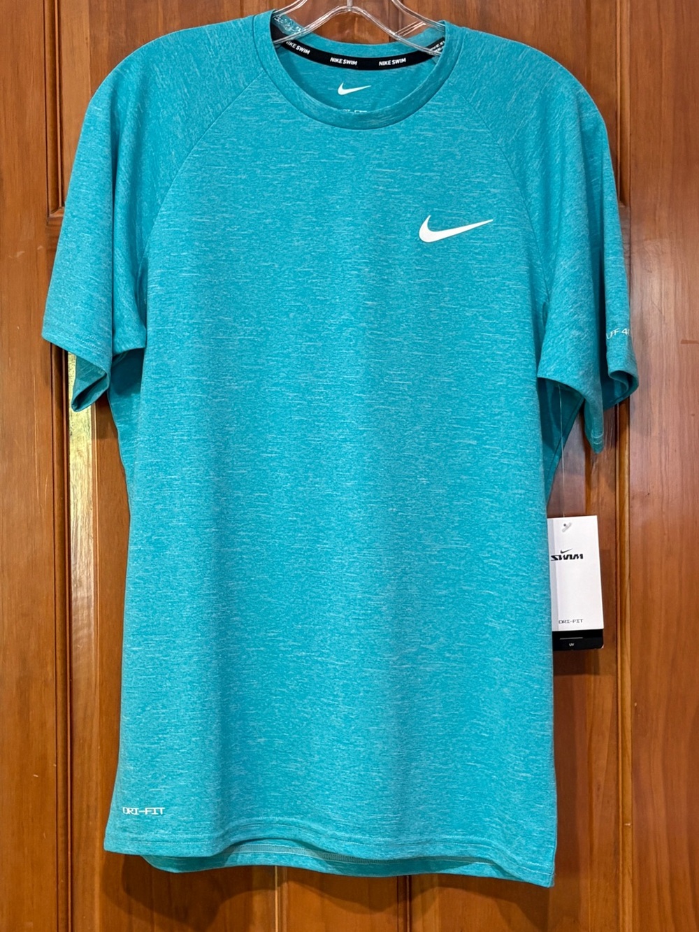 Nike Men’s Teal Heather Dri-FIT Short Sleeve Tee